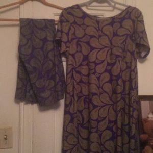 Carly with matching leggings